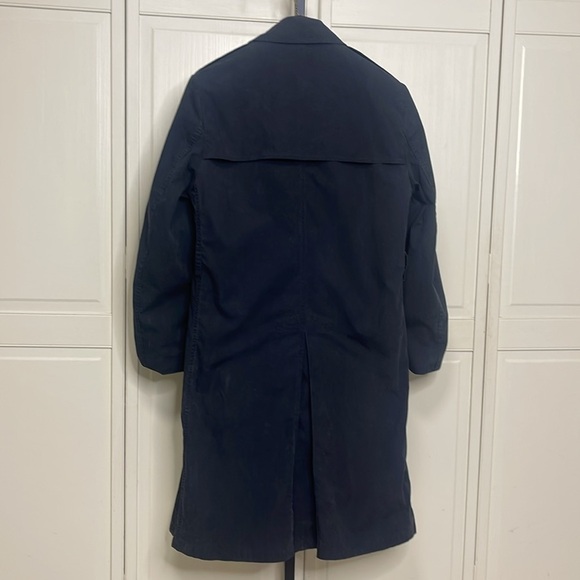 Vintage DSCP Man’s Army All Weather Trench Coat Black Size 38R - Picture 6 of 12